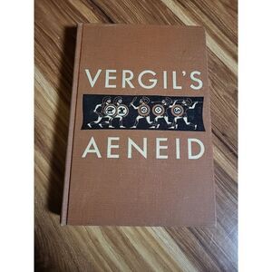 Vergil's Aeneid Publius Vergilius‎ Maro 1930 D.C. Heath & Company Rare Vtg Book